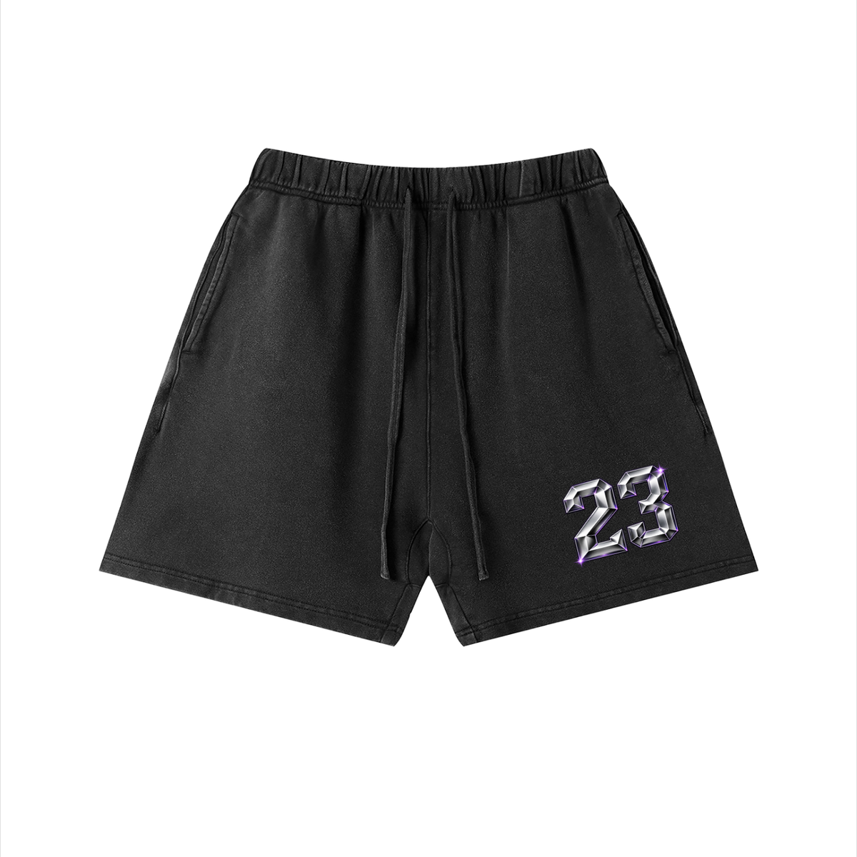 Unisex Vintage Wash Cotton Shorts - Tha illest Clothes Exclusive Set Built Different