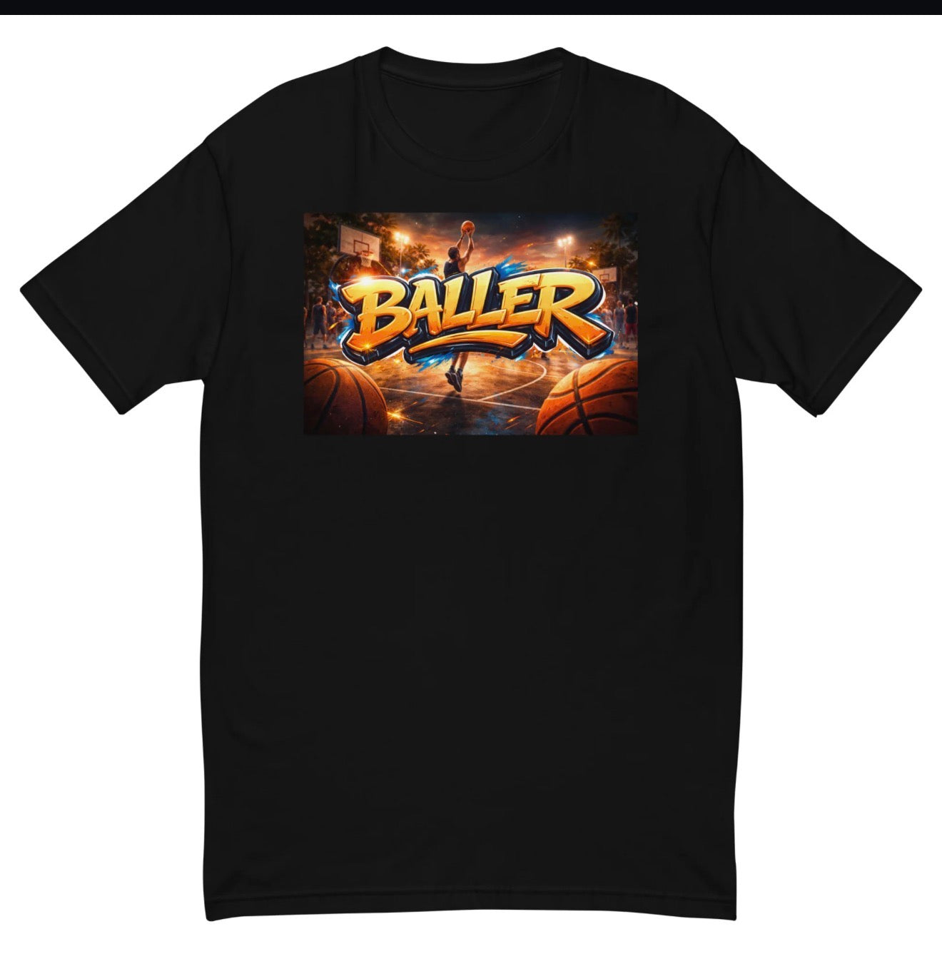 Black BALLER shirt
