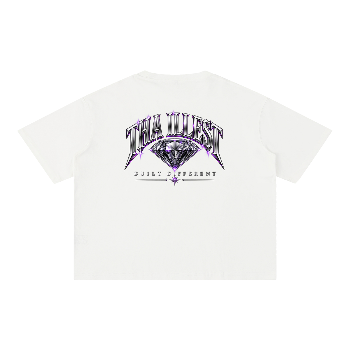 Mineral Wash Boxy Cotton T-Shirt - Tha illest clothes Exclusive Shirt Set